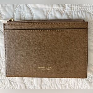 Mina Baie Lijah Wallet Full - Leather: TEDDY color